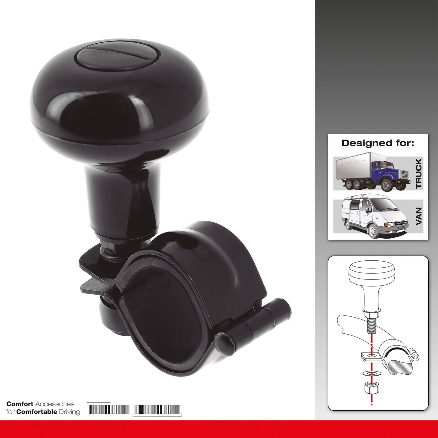 Auxiliar de Direção Universal para Volante " Classic" RACE SPORT 1 Peça