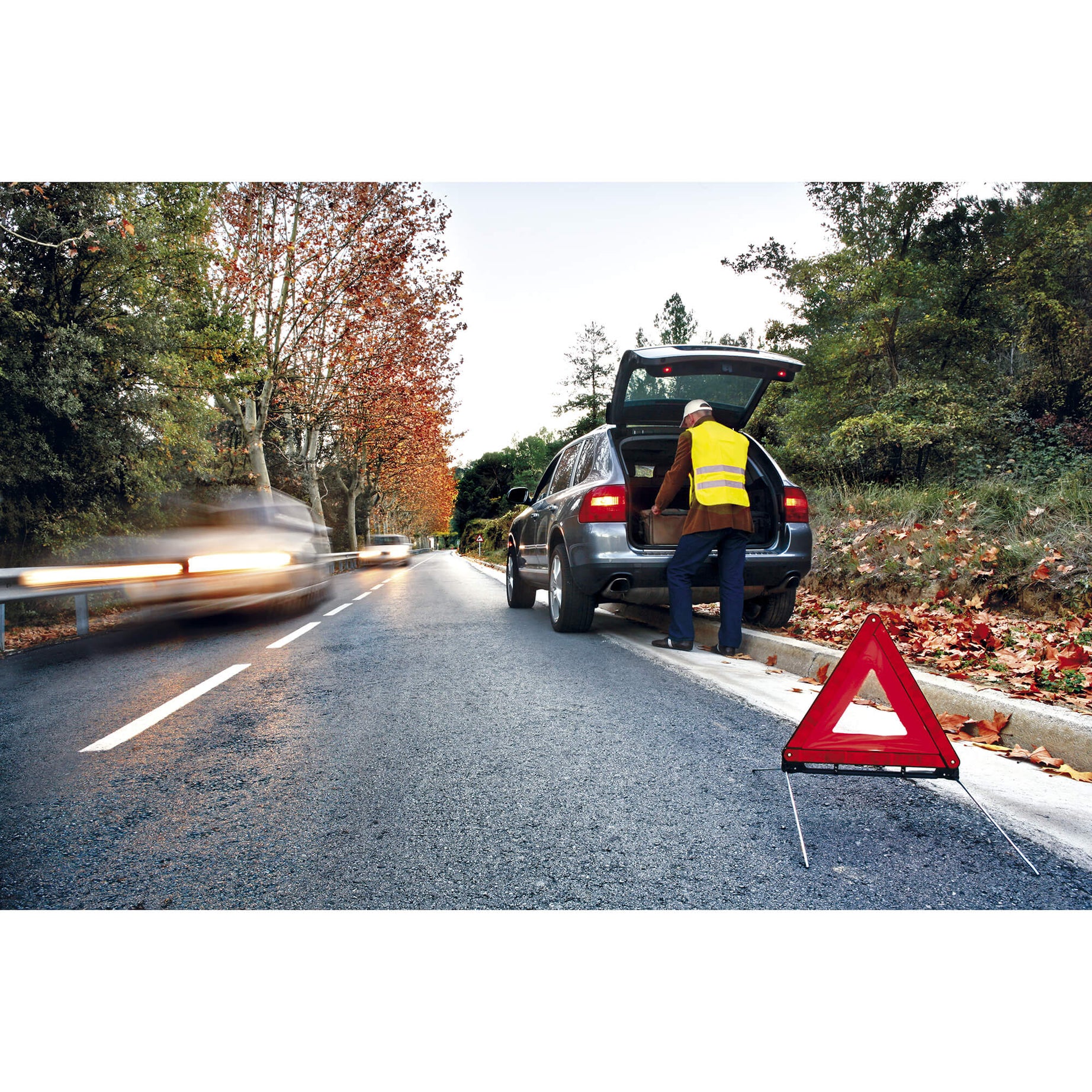 Kit Emergência 2 Coletes + 2 Triângulos