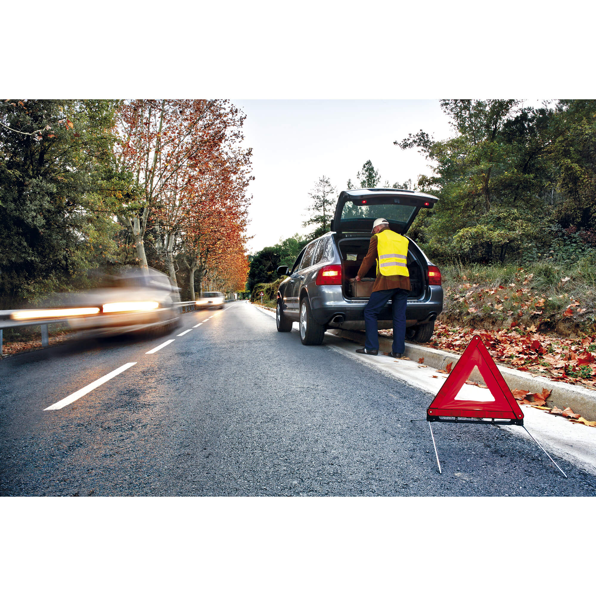 Kit Emergência 2 Coletes + 2 Triângulos