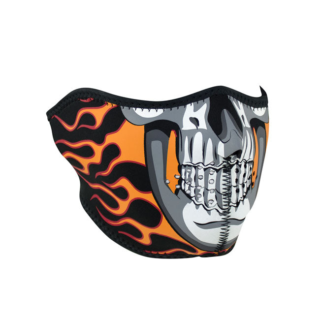 ZANheadgear Half Mask neoprene queimando crânio