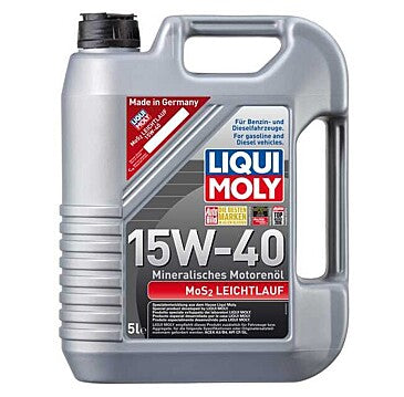 Oleo Motor Auto LIQUI MOLY MoS2 Leich­tlauf 15W-40 5 L