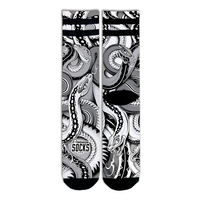 American Socks Meias exclusivas Python