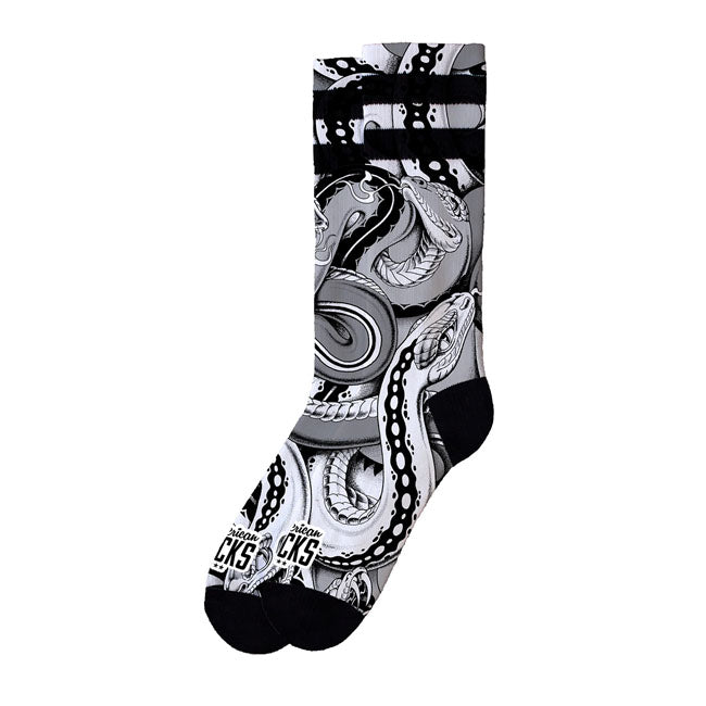 American Socks Meias exclusivas Python