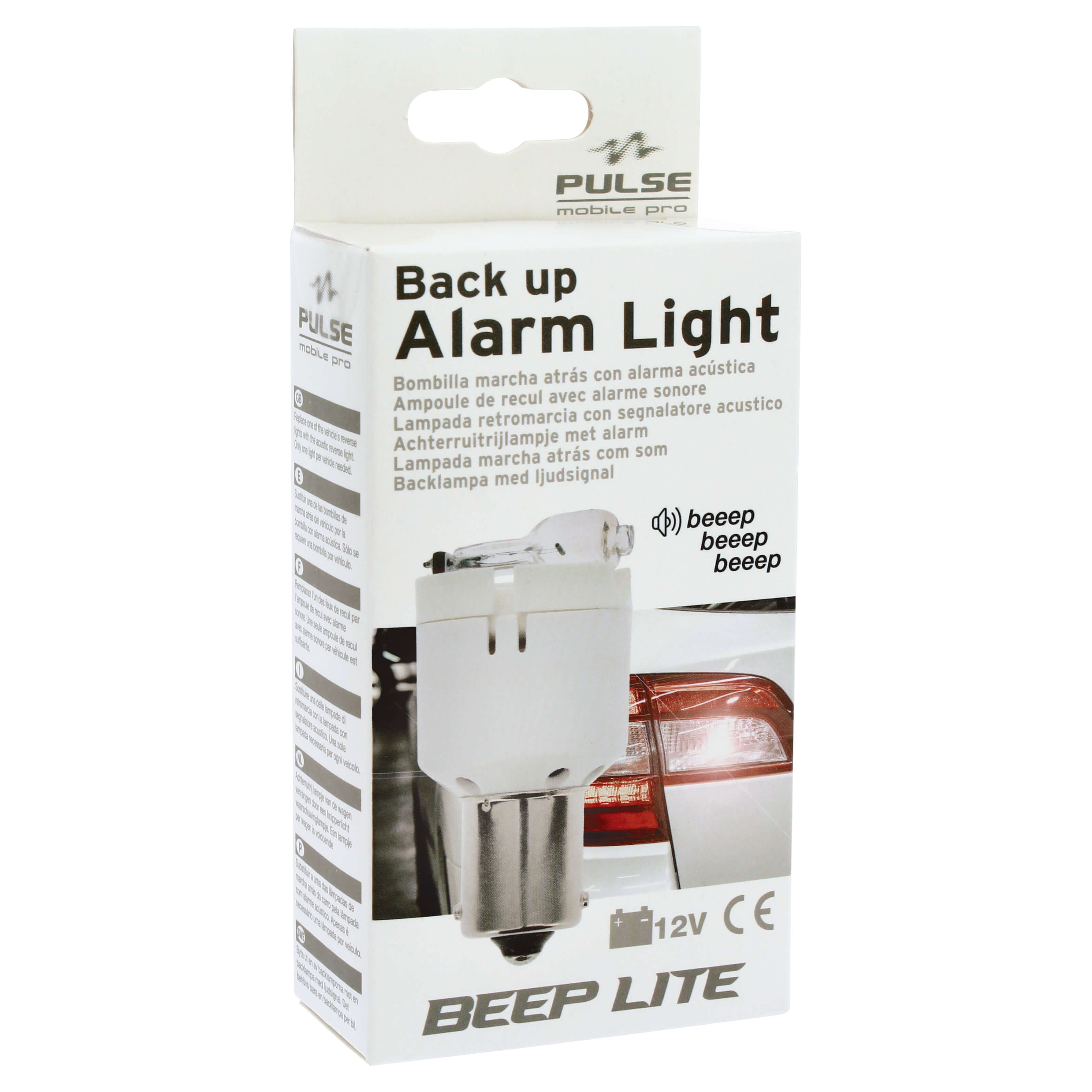 Lâmpada de Reversão com sinal Sonoro ( Marcha Atrás ) PULSE