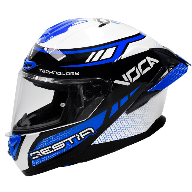 Capacete Integral VOCA Bestia Azul venenoso