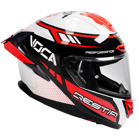 Capacete Integral de desempenho VOCA Bestia Vermelho