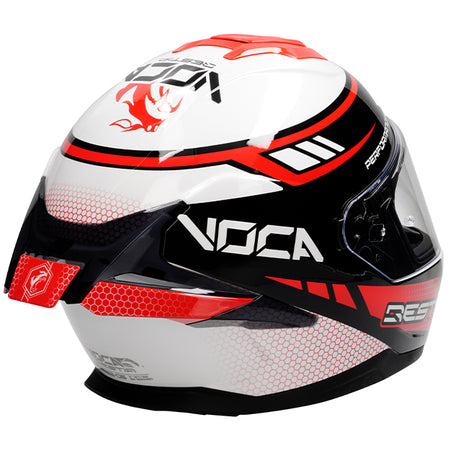 Capacete Integral de desempenho VOCA Bestia Vermelho