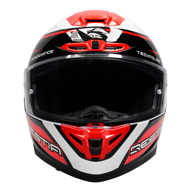 Capacete Integral de desempenho VOCA Bestia Vermelho