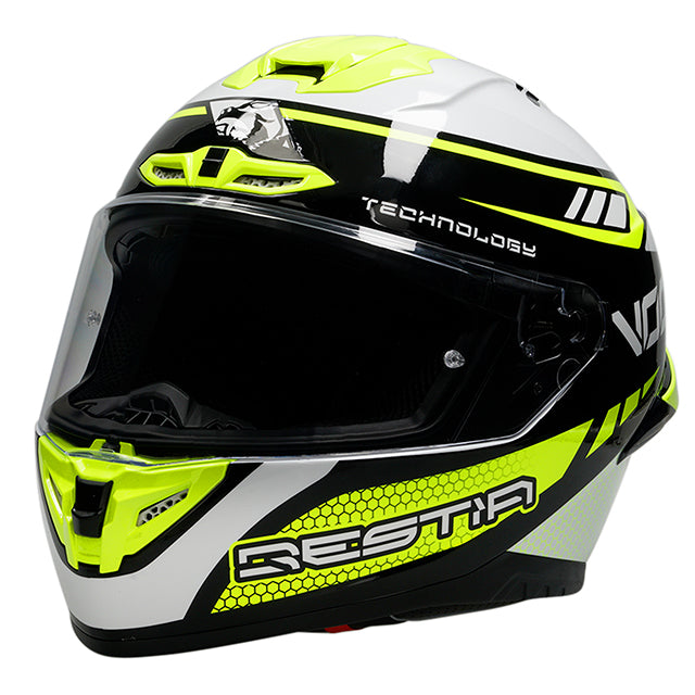 Capacete Integral all-star Amarelo VOCA Bestia
