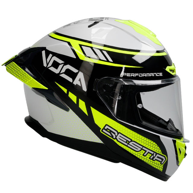 Capacete Integral all-star Amarelo VOCA Bestia