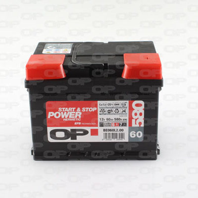 BATERIA OP HERMETIC EFB S&S 60AMP 640EN 242X175X190 DT N60
