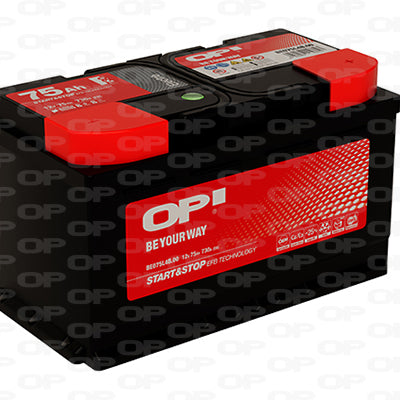 BATERIA OP HERMETIC EFB S&S 75AMP 730EN 317X175X175 DT E46