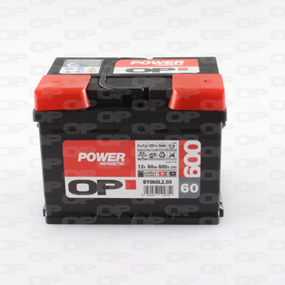 BATERIA OP HERMETIC POWER 60AMP 600EN 242X175X190 DTA D24