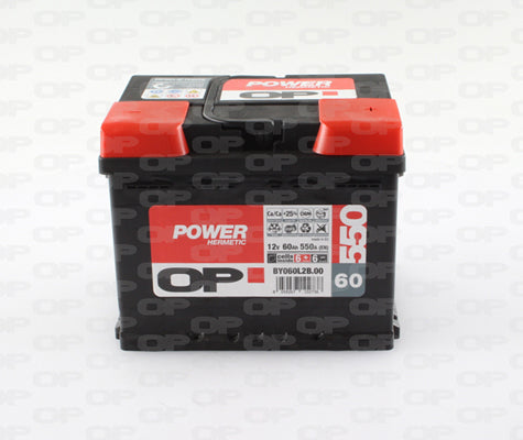 BATERIA OP HERMETIC POWER 60AMP 550EN 242X175X175 DTA D59