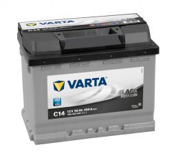 BATERIA VARTA C14 BLACK DY 56AMP 480EN 242X175X190 DTA