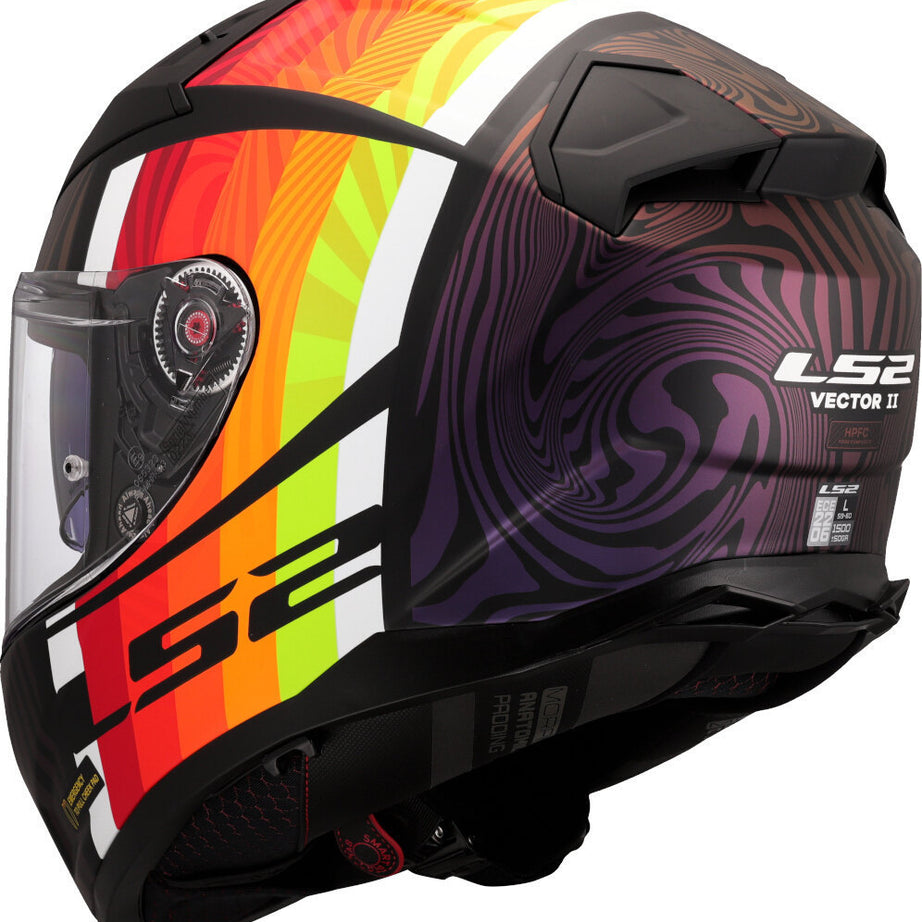 Capacete Integral LS2 FF811 Vector II Freedom Preto Mate