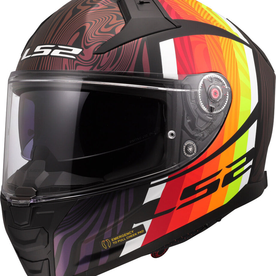 Capacete Integral LS2 FF811 Vector II Freedom Preto Mate