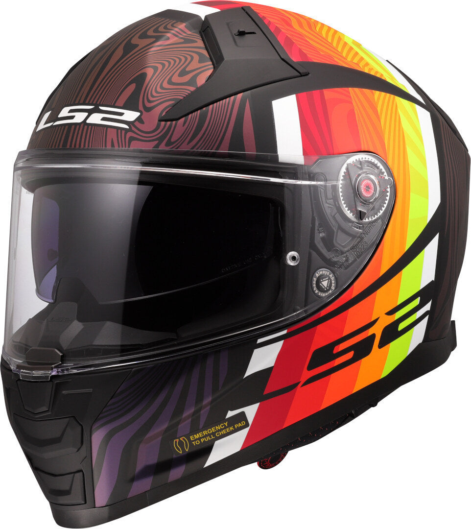 Capacete Integral LS2 FF811 Vector II Freedom Preto Mate