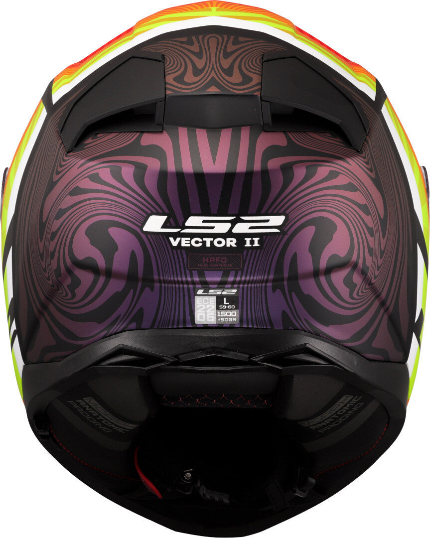 Capacete Integral LS2 FF811 Vector II Freedom Preto Mate
