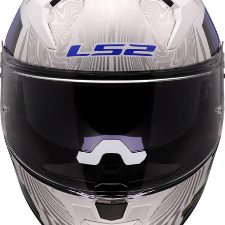 Capacete Integral LS2 FF811 Vector II Freedom Branco/Azul