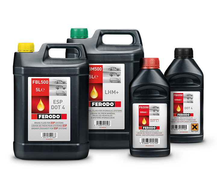 Liquido de Travão FERODO DOT 4  500 ml