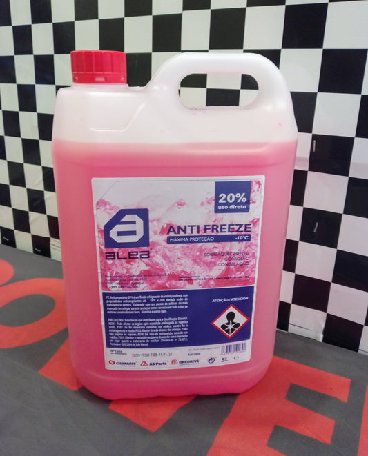Anticongelante 20% Rosa 5 Litros