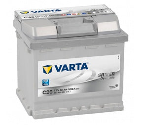 BATERIA VARTA C30 SILVER DY 54AMP 530EN 207X175X190 DTA