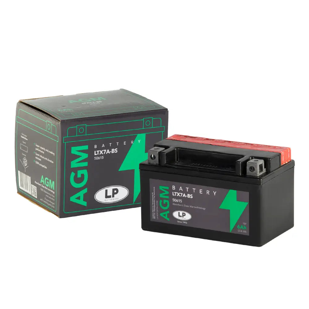 BATERIA LP LTX7A-BS (12V/ 6Ah CCA 105)