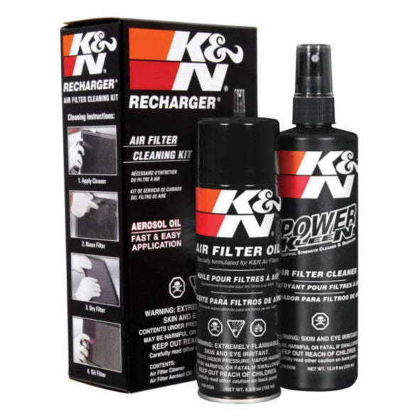 Kit de Manutenção de Filtro de Ar K&N