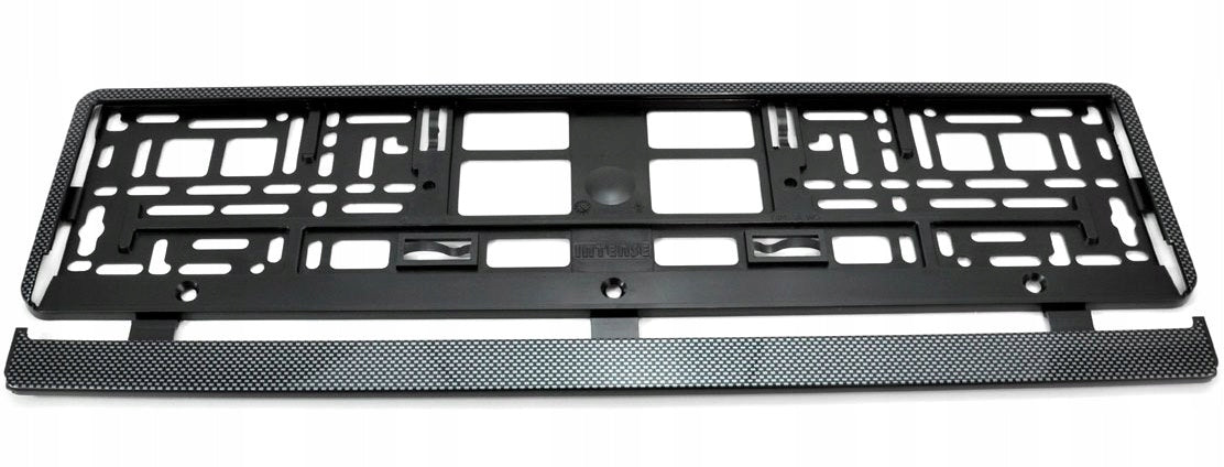 Suporte Matricula Automóvel AMIO Aro em Carbono