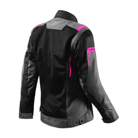 Jaqueta de Verão Feminina Seventy SD-JT68 Sahara Cinza-Fúcsia