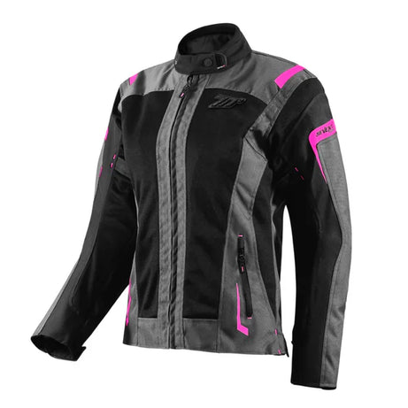Jaqueta de Verão Feminina Seventy SD-JT68 Sahara Cinza-Fúcsia