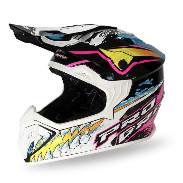 Capacete Cross Infantil ProGrip 3009-382 Multi