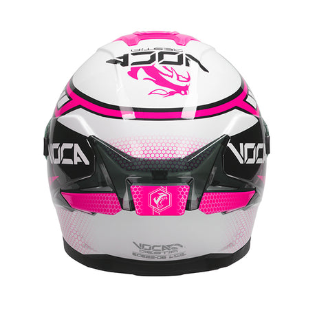 Capacete Integral VOCA Bestia Rosa elétrico