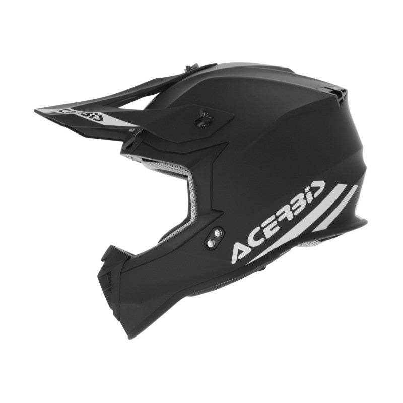 Capacete Cross Infantil perfil Acerbis - Preto