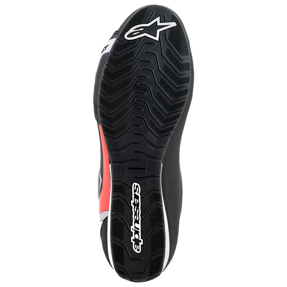 Botas de Estrada Alpine stars Sektor - Preto/ Vermelho