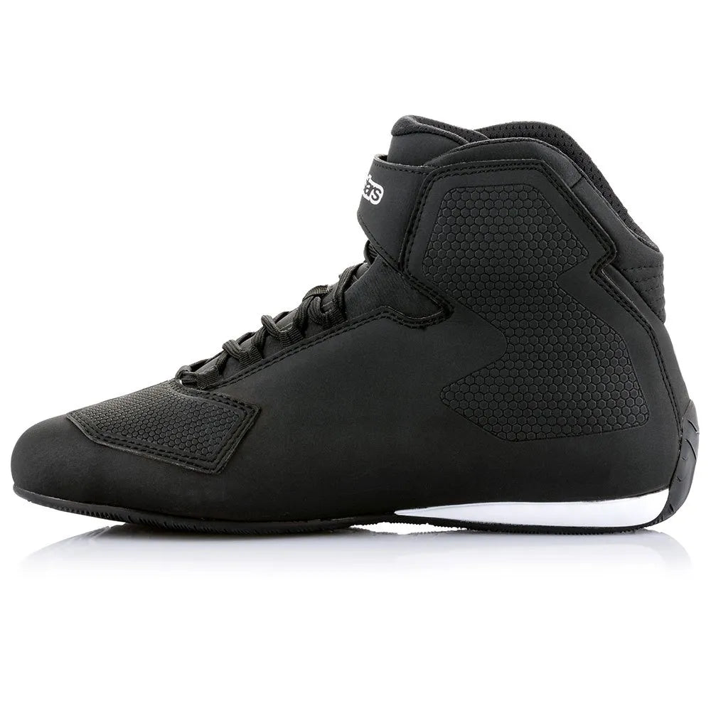 Botas de Estrada Alpine stars Sektor - Preto/ Vermelho