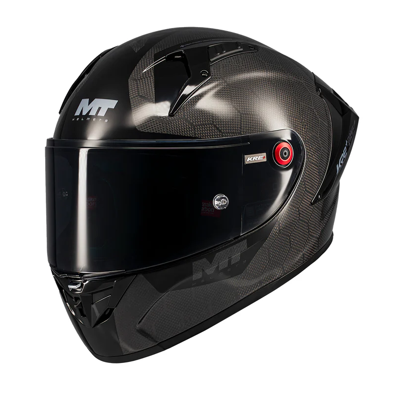 Capacete Integral MT Helmets KRE+ S pure A1 - carbono brilho