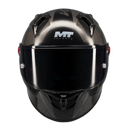 Capacete Integral MT Helmets KRE+ S pure A1 - carbono brilho