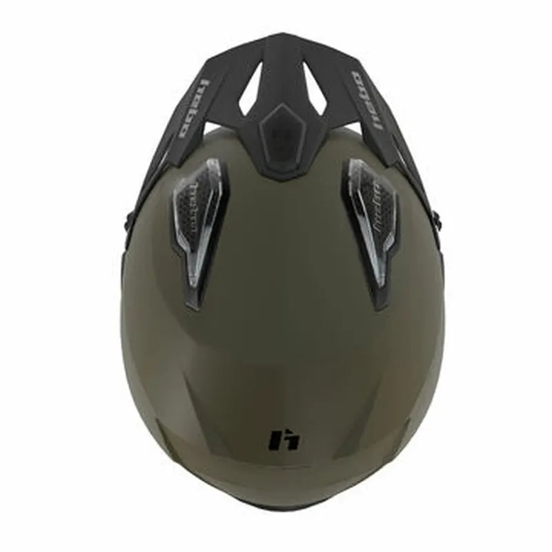 Capacete de Trial Hebo Zone 5 duo - Verde
