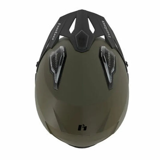 Capacete de Trial Hebo Zone 5 duo - Verde