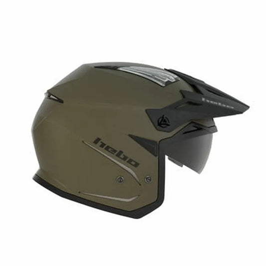 Capacete de Trial Hebo Zone 5 duo - Verde