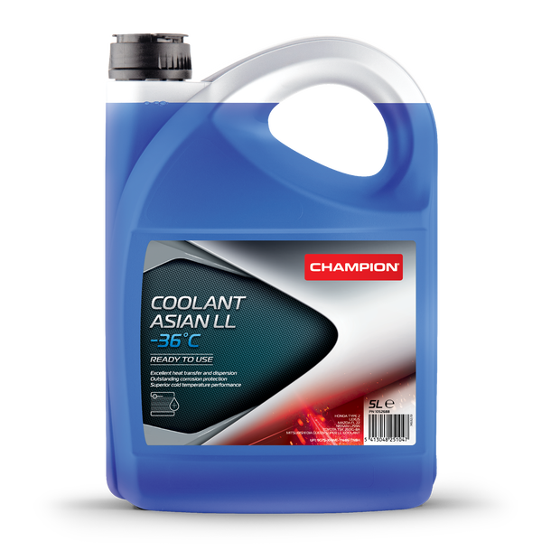 Anticongelante CHAMPION COOLANT ASIAN LL -36°C  5L