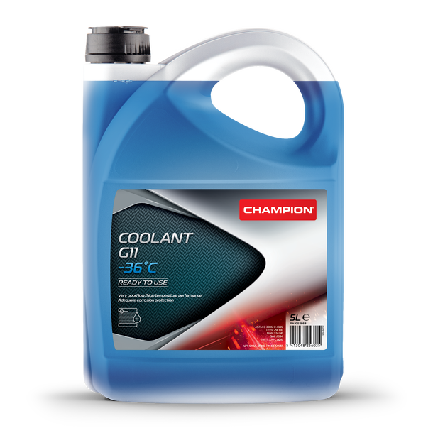 Anticongelante CHAMPION COOLANT G11 -36°C  5L