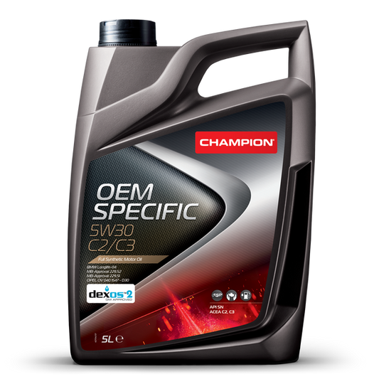Óleo Motor Auto CHAMPION OEM SPECIFIC 5W30 C2/C3  1L
