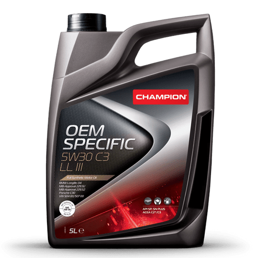 OLEO MOTOR AUTO CHAMPION OEM SPECIFIC 5W30 C3 LL III  5L