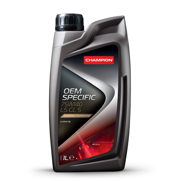 Óleo Caixa Velocidades Auto CHAMPION OEM SPECIFIC 75W140 LS GL 5  1L