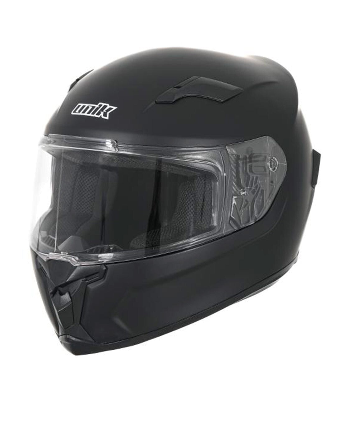 Capacete Integral Unik Hole - Preto Fosco