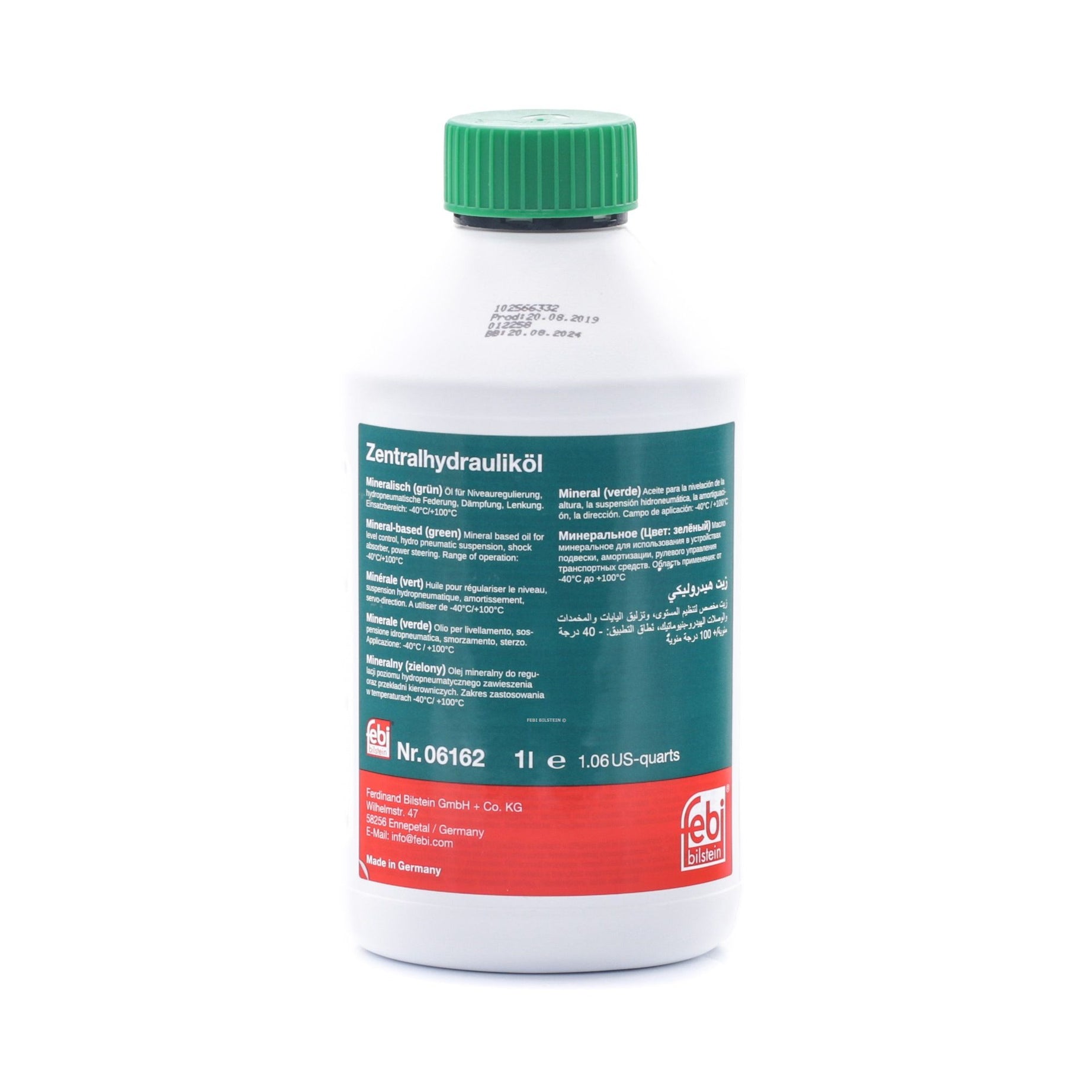 OLEO MINERAL DIREÇAO ASSISTIDA FEBI BILSTEIN  1LT.