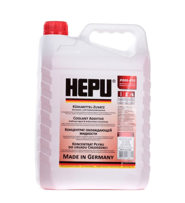 ANTI-CONGELANTE HEPU VERMELHO (5L)
